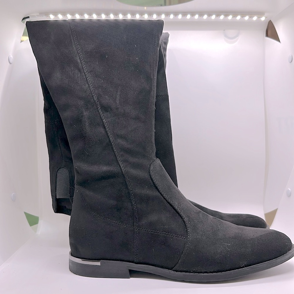 Marc Fisher Women’s Renn Over The Knee Women’s Boot, Faux Suede, Size 9.5